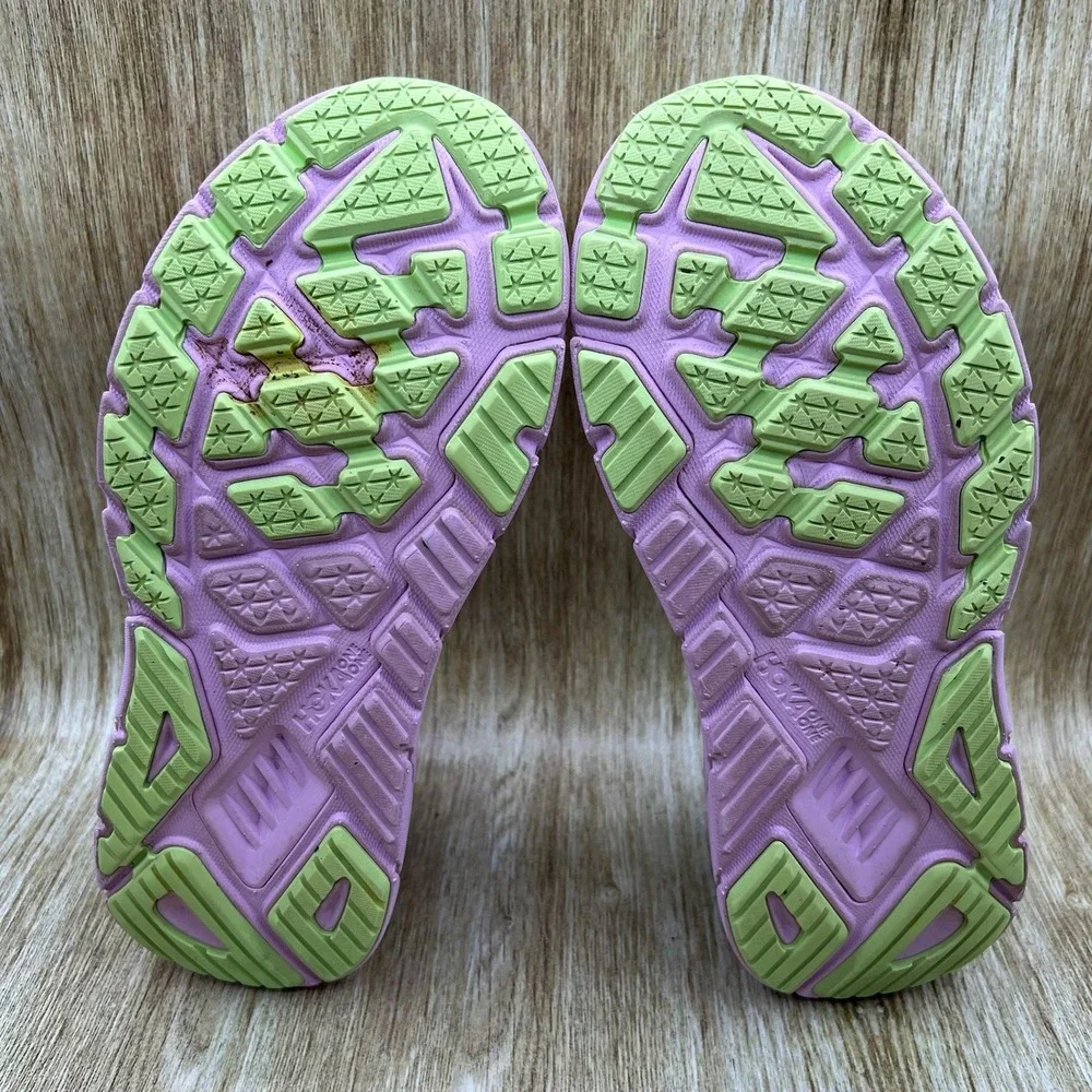 Hoka One One Arahi 7 Womens Size 11 Gull Pink Twilight Running Shoes 1147851 GLP